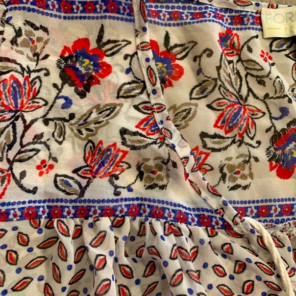 F21+ FOREVER 21 Plus TRENDY Boho SHIFT MINI Dress 1X 14 16 18 XL XXL - Picture 5 of 6